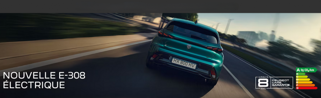 Nouvelle Peugeot e308